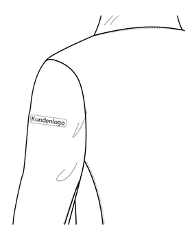 Logo auf linkem Ärmel